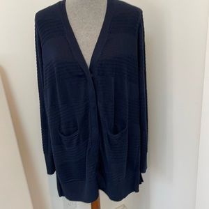 Cabi navy blue cardigan